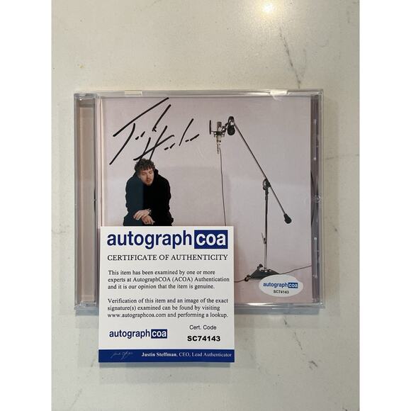 Jack Harlow SIGNED Come Home The Kids Miss You Autographed CD COA ACOA #2